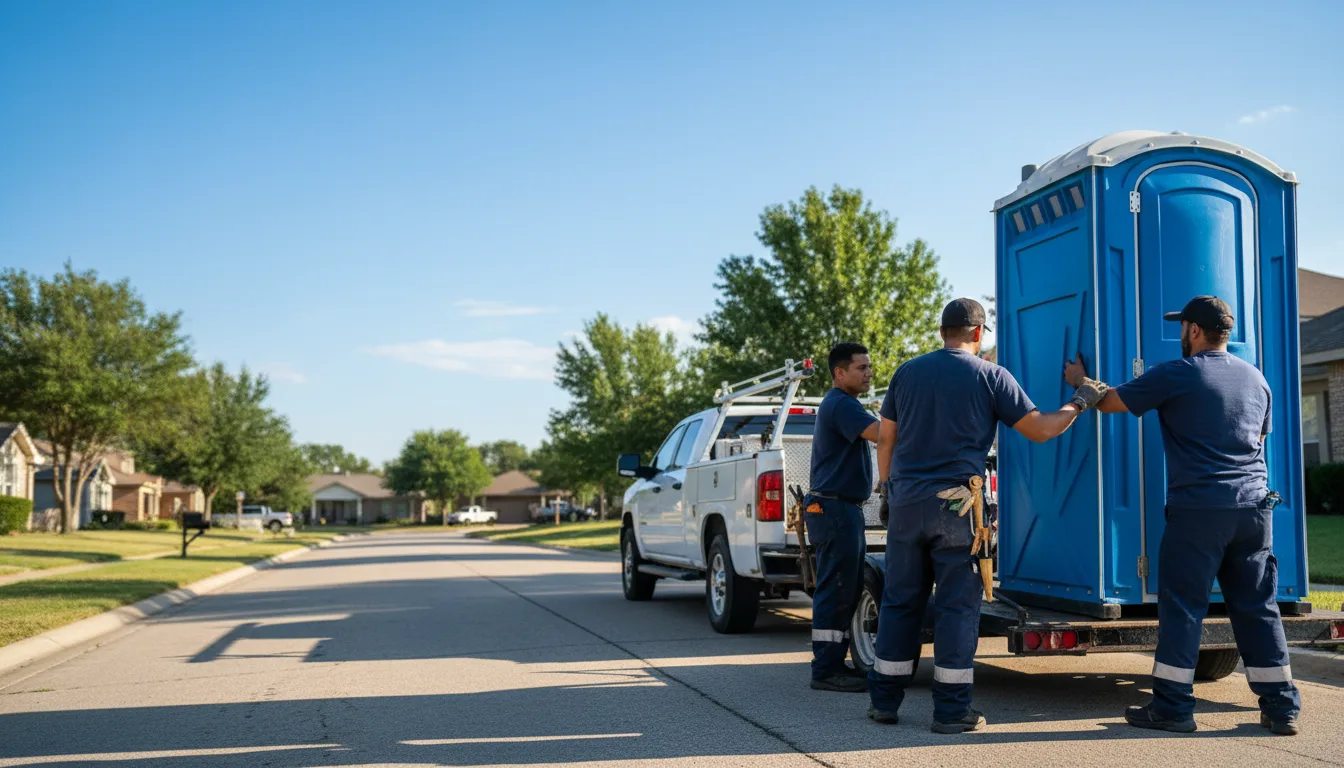 Portable Toilet Rental in Bulverde, TX near me